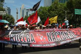 Arranque de un paro nacional indefinido por parte de la Coordinadora Nacional de Trabajadores de la Educación (CNTE).