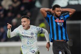Inter de Milán se impuso en Bérgamo con gol de Lautaro Martínez y recuperó el liderato de la Serie A al llegar a 36 puntos.