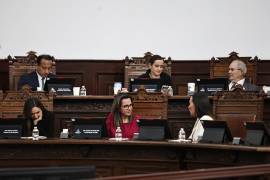 La diputada Guadalupe Oyervides explicó que el proceso para nombrar a quien asumirá la alcaldía de Torreón deberá pasar por la Comisión de Gobernación y posteriormente ser votado por el Pleno del Congreso.