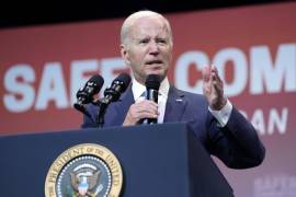 El presidente Joe Biden pronunció ayer un discurso en la Cumbre Nacional de Comunidades Seguras en la Universidad de Hartford, en Connecticut.