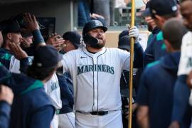 Rowdy Téllez bateó para .208 con 11 jonrones y 27 carreras impulsadas en 62 juegos don Seattle.