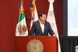 Octavio Pimentel Martínez presidió el Congreso ANUIES del Deporte Universitario en la Biblioteca “Raúl Rangel Frías” de la UANL.