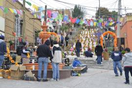 El Barrio de Santa Anita prepara su tradicional altar de muertos