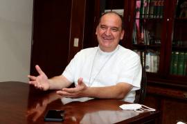 Evangelización. El obispo de Saltillo, Hilario González, visitó las instalaciones de VANGUARDIA esta semana.