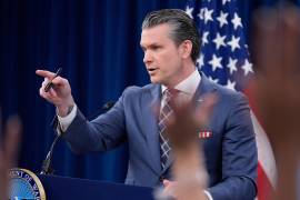 El secretario de Defensa estadounidense Pete Hegseth no confirmó directamente la información anónima sobre este nuevo presupuesto para la guerra de Irán.