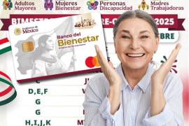 El orden de pagos se basa en la letra inicial del primer apellido del beneficiario, siguiendo el calendario de la Pensión del Bienestar.