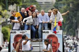 La líder de la oposición, Maria Corina Machado, y el candidato presidencial Edmundo González siguen encabezando las protestas en Venezuela para que se revele el total de las actas de votación.