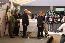 Autoridades rincieron un homenaje a Giovanni Jahaziel Coronado, policía caído en funciones.