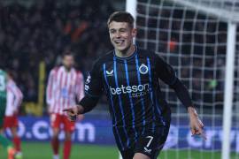 El Club Brujas igualó 3-3 de último minuto ante el Atlético de Madrid en un duelo de alta intensidad por la Champions League, mientras Obed Vargas permaneció en el banquillo.