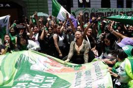 Integrantes de colectivos feministas exigirán despenalización del aborto con marcha nacional en México. FOTO: CUARTOSCURO