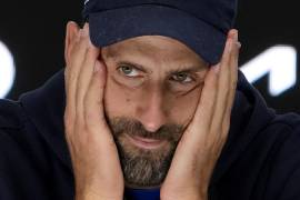 Novak Djokovic aseguró que un desgarro fue el que provocó que ya no pudiera continuar jugando la Semifinal ante Zverev.