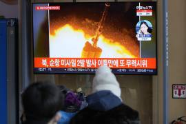 El Estado Mayor Conjunto (JCS) de Corea del Sur detectó el lanzamiento, que se produjo en torno a las 8.00 hora local de este domingo.