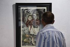 Rinden homenaje a Elena Huerta con la exposición de gráfica ‘Raíces, surcos vivos’