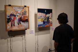 Roy Carrum presenta en Casa Purcell su nueva exposición ‘Recuerdos divididos’
