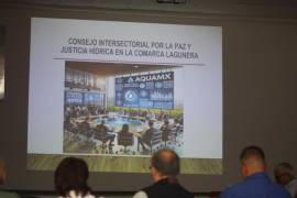 Presentación de la plataforma Aqua Mx, una herramienta innovadora para conocer el estatus hídrico del país, impulsada por diversas organizaciones civiles.