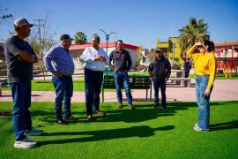 La obra presenta un avance significativo y se encuentra en su etapa final.