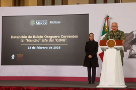 ‘Cumplieron su misión’: el general Ricardo Trevilla se quiebra al reconocer a militares fallecidos durante captura de ‘el Mencho’