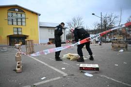 El ataque ocurrió en el ataque se produjo entre la plaza del Mercado y la calle Lavoisier, donde fue arrestado el sospechoso en la ciudad francesa de Mulhouse, cerca de Alemania y Suiza. FOTO: