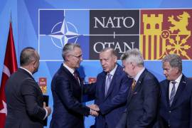 Alianza. “Pronto seremos 32 (países miembros)”, aseguró el secretario general de la OTAN, Jens Stoltenberg, en la cumbre de Madrid.