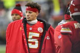 Patrick Mahomes dejó el terreno de juego en pleno enfrentamiento entre los Chiefs y Browns.