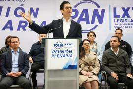 Además del juicio político, Morena convocó a una marcha estatal para exigir el desafuero de Maru Campos.
