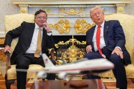 Donald Trump y Gustavo Petro, presidentes de Estados Unidos y Colombia respectivamente, se reunieron en la Casa Blanca.
