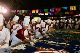 Participaron más de 300 alumnos de la Universidad Vizcaya de las Américas en la elaboración del pan.