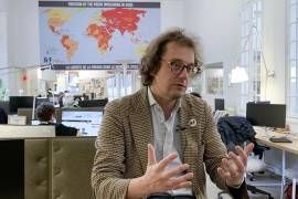 El secretario general de Reporteros sin Fronteras (RSF), Thibaut Bruttin.