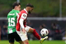 Álvaro Fidalgo fue titular en el empate 1-1 del Real Betis ante Braga, en la ida de los Cuartos de Final de la Europa League, y volvió a sumar minutos en una noche clave para el cuadro verdiblanco.