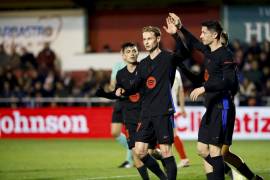 Barcelona superó con autoridad al Barbastro, de la Segunda RFEF, al imponerse 0-4 en los dieciseisavos de final de la Copa del Rey.