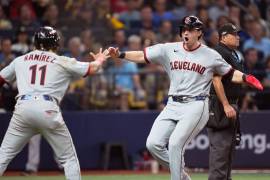 Nathaniel Lowe fue protagonista de la remontada de los Guardians al impulsar dos carreras en la octava entrada, encaminando el triunfo de Cleveland ante Tampa Bay.