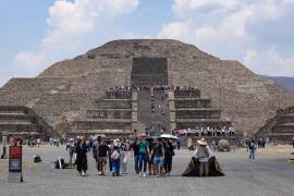 El pasado lunes se registró un ataque con arma de fuego en la pirámide de la Luna, en Teotihuacán, por el que falleció una turista canadiense y resultaron heridos 13 turistas extranjeros. Cuartoscuro