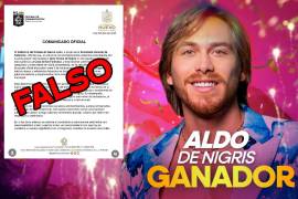 Aldo De Nigris, quien se une a la lista de ganadores del programa’La Casa de los Famosos’ como Wendy Guevara y Mario Bezares; en redes sociales comenzó a circular un comunicado emitido por Nuevo León.