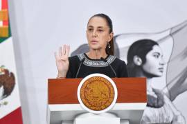 Gerardo Fernández Noroña señaló que la presidenta Sheinbaum podría convocarlos esta tarde a una movilización con el pueblo para defender la soberanía nacional. FOTO: Cuartoscuro