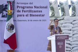 La presidenta Claudia Sheinbaum Pardo visito el municipio de San Luis Acatlán en la región de la Costa Chica de Guerrero para el entregó de fertilizantes a campesinas y campesinos de la entidad.