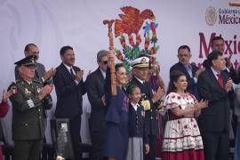 La presidenta Sheinbaum encabezó la Ceremonia Siete Siglos del Legado de Grandeza en el marco de la celebración de los 700 años de la fundación de Tenochtitlán.