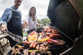 Los cientos y cientos de asadores encendidos al mismo tiempo, contribuyeron al aumento de partículas contaminantes.