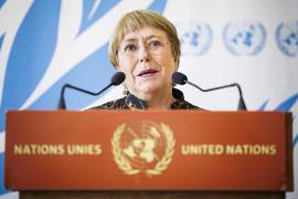 La expresidenta de Chile Michelle Bachelet se postuló para ser la primera mujer en ocupar el puesto de la Secretaría General de la ONU.