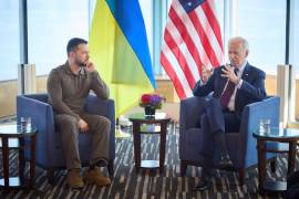 El presidente de Estados Unidos, Joe Biden, anunció este domingo otros 375 millones de dólares en ayuda militar a Ucrania en reunión con Volodímir Zelenski.