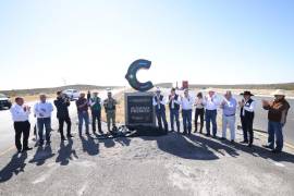 El gobernador Manolo Jiménez dijo que la rehabilitación de la vía fue un compromiso de campaña.