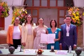 Luly López Naranjo presentó el programa Espacios DIF durante la VIII Sesión Plenaria de la Red de DIF Municipales.