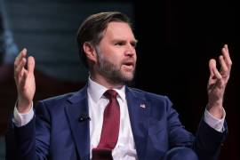 El vicepresidente estadounidense JD Vance en una conferencia de Turning Point USA en Athens, Georgia, el pasado martes 14 de abril del 2026.