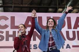 La senadora Andrea Chávez fue denunciada por el presunto financiamiento ilegal de actos anticipados de campaña.