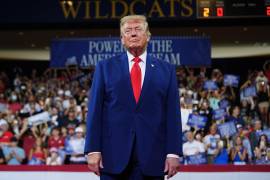 El presidente de Estados Unidos, Donald Trump, volvió a bromear este miércoles con la posibilidad de presentarse a las elecciones presidenciales de 2028.