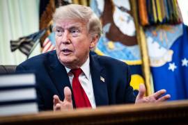 Donald Trump, presidente de Estados Unidos, el cual durante su primer año en el cargo ganó 1,4 millardos de dólares.