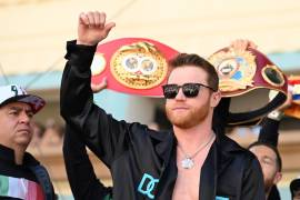 Saúl Canelo Álvarez peleará este 14 de septiembre ante Edgar Berlanga en Las Vegas.