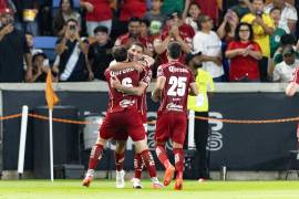 Federico Viñas anotó el segundo gol de Toluca ante León y encaminó a los Diablos al duelo por el título de la Leagues Cup.