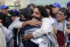 ‘Un artista no puede ser indiferente ante el sufrimiento de los demás’, desde Gaza Diego Vázquez vuelve a México