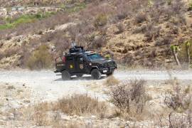 Peritos y agentes de investigación realizaron diligencias en el lugar de los hechos en Múzquiz, Coahuila.
