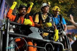 Varias agencias habían realizado esfuerzos de rescate durante los cuatro días transcurridos desde que una explosión de gas sacudió el túnel.